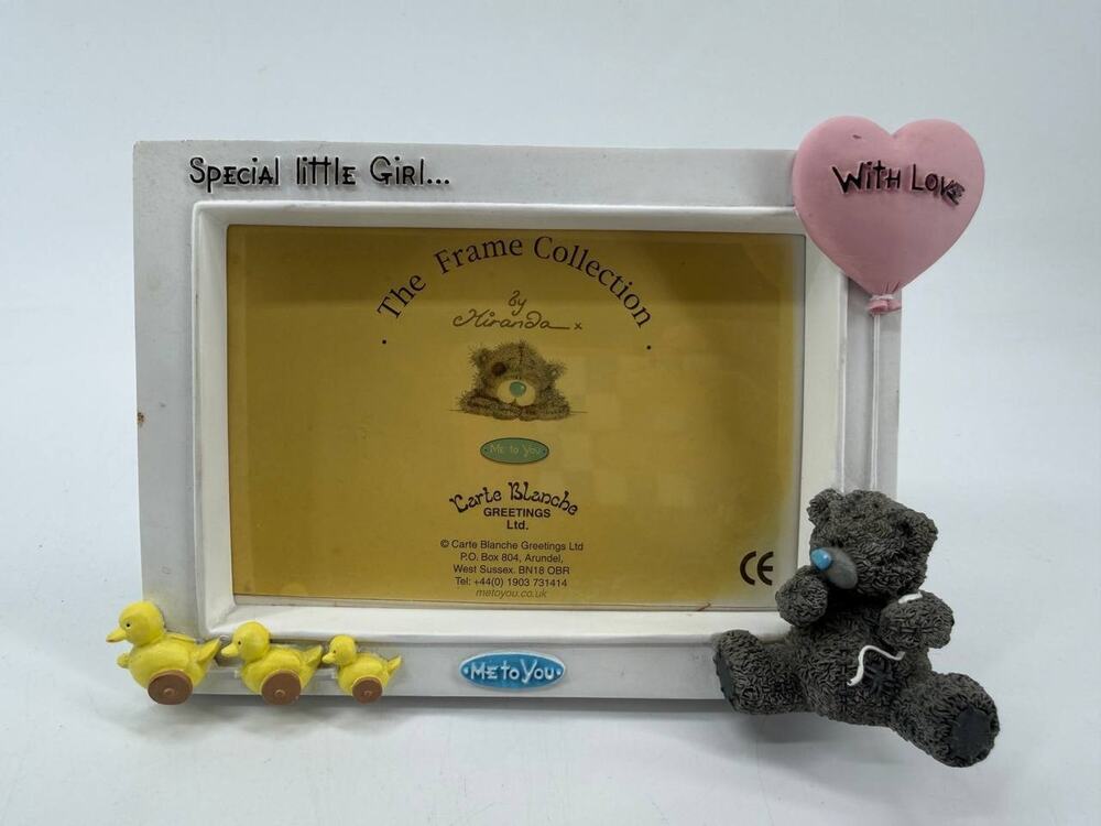 Me to You Tatty Teddy Special Little Girl Photo Picture Frame Miranda Used